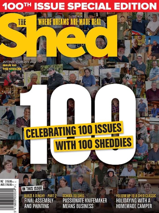 Cover image for The Shed: No 100 January - February 2022